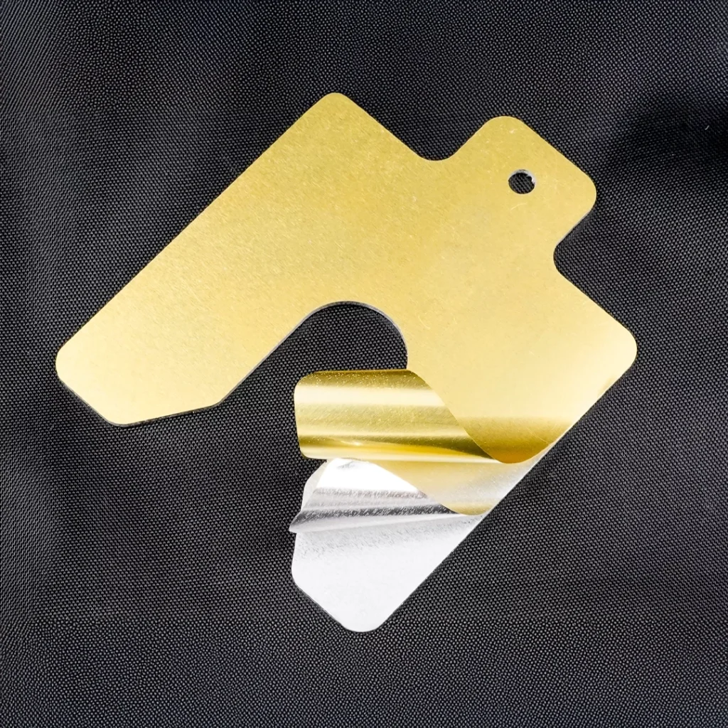 M-Tech®L HP3 - high precision laminated shims. 2.9× lighter than stainless steel