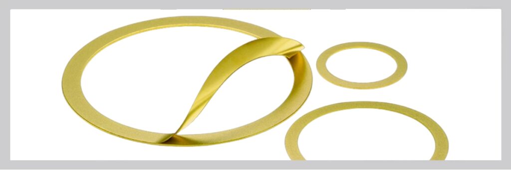 Precision-engineered M-Tech®L shim for controlled bearing alignment